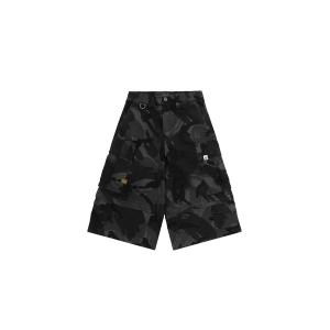 A BATHING APE（アベイシングエイプ） パンツ COLOR CAMO APE HEAD ONE