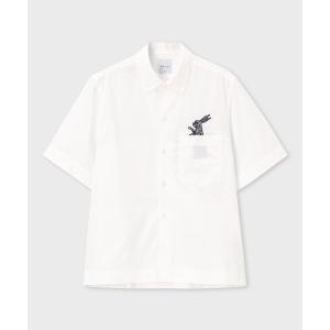 PS Paul Smith シャツ 半袖 マルチカラーボタン 半袖シャツ / 553114