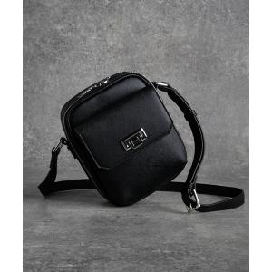 ショルダーバッグ Saffiano-Style Mini Shoulder Bag / サフィアーノスタイル ミニショルダーバッグ メンズ レディース