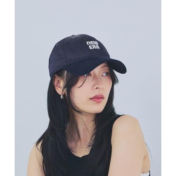 キャップ 帽子 レディース 「NEW ERA(ニューエラ)」別注　9TWENTY サテンコーデュロイ...