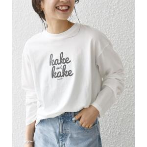 「monmimi」 長袖カットソー ONE SIZE ホワイト レディース