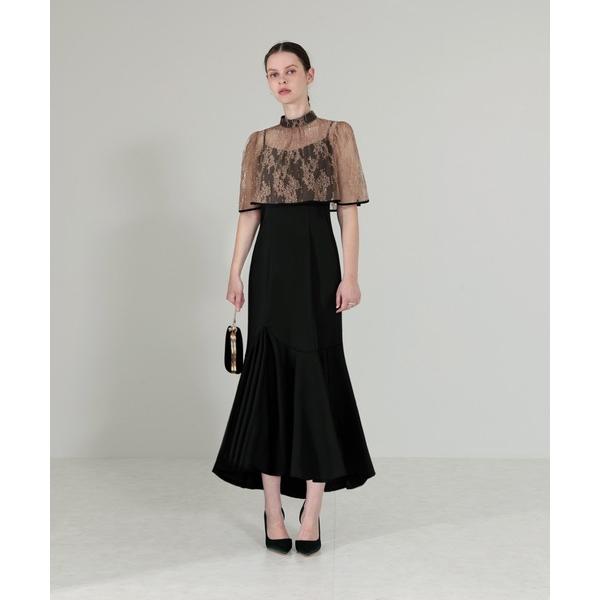 「Leja」 コンビワンピース MEDIUM ブラック レディース
