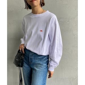 「DANTON」 長袖カットソー 38 ホワイト レディース