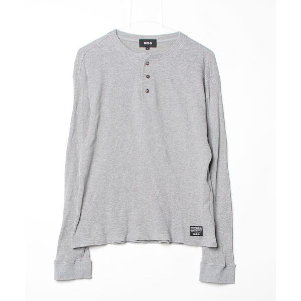 「MSG」 長袖Tシャツ L グレー メンズ