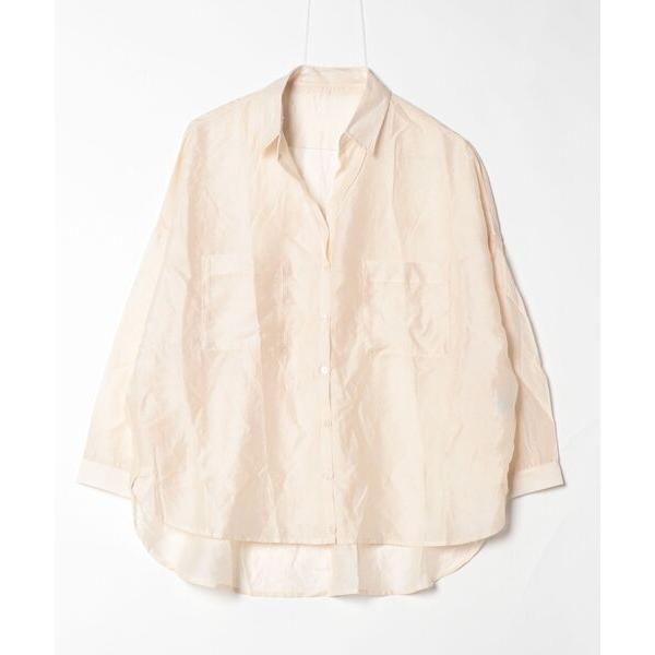 「ITEMS URBANRESEARCH」 長袖シャツ FREE ベージュ レディース