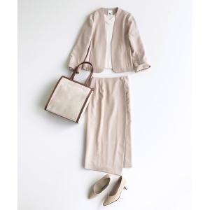 「haco!」 セットアップ MEDIUM ベージュ レディース