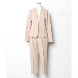 「haco!」 セットアップ LARGE ベージュ レディース