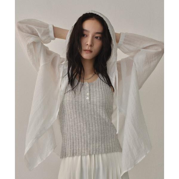 tシャツ シアーフーディーシャツ レディース