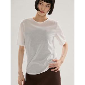 tシャツ 半袖 Sheer WASHI Tee レディース