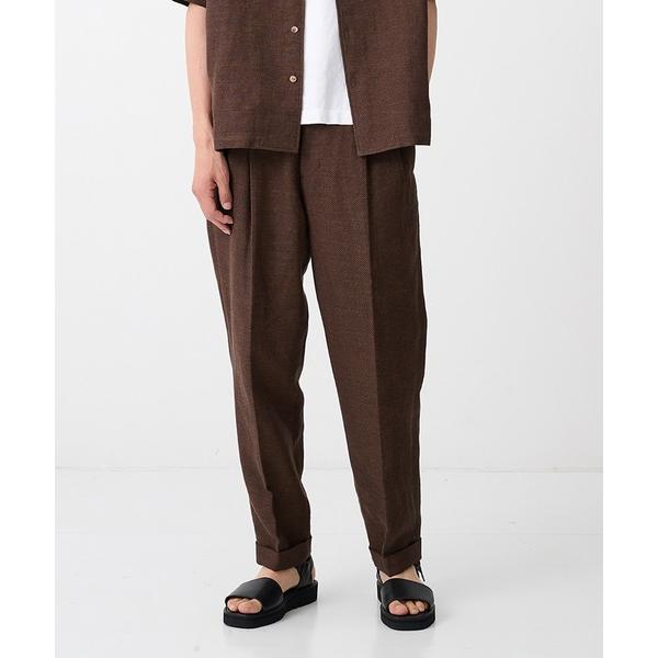 スラックス 「irenisa/イレニサ」別注SUMMER TWEED TWO TUCK WIDE T...