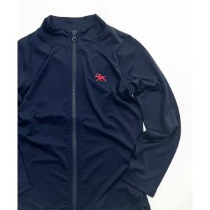 ラッシュガード 「POLOCHAMPS/ポロチャンプス」 ZIP 長袖ラッシュガード キッズ 子供 男の子 女の子