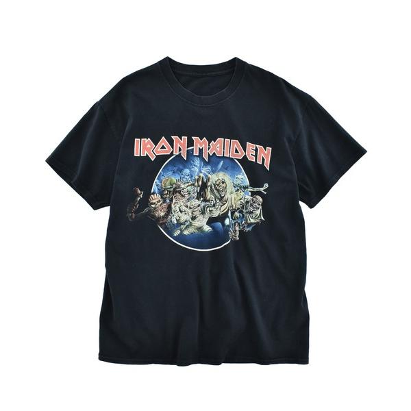 tシャツ 「USED」Y2K Iron Maiden バンド Tシャツ メンズ レディース