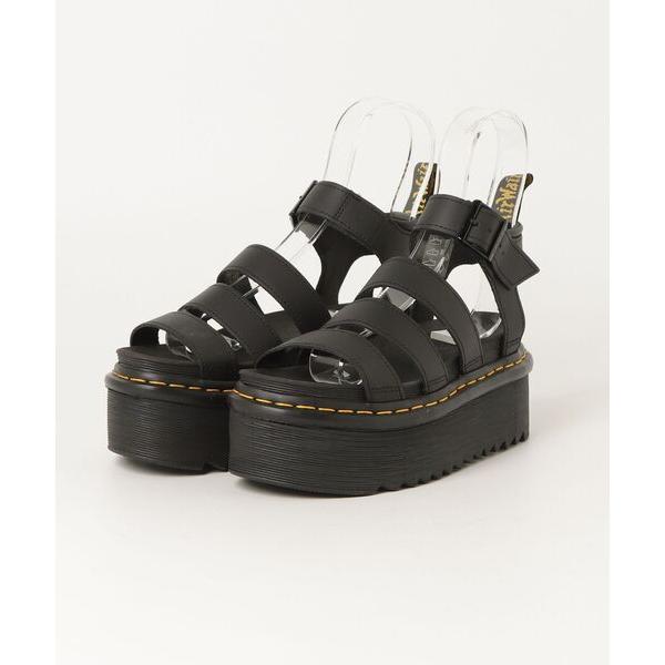 「Dr. Martens」 フラットサンダル 3 ブラック レディース
