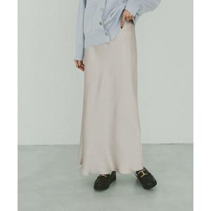 「GLOBAL WORK」 ロングスカート SHORT ベージュ レディース