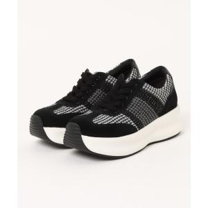「JILL STUART」 ローカットスニーカー 24.0cm ブラック レディース