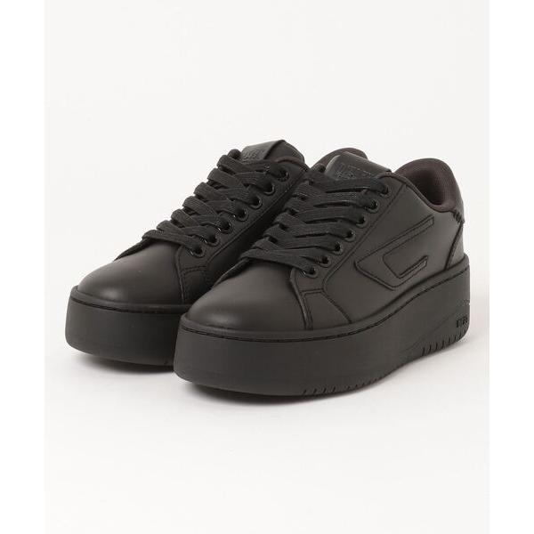 「DIESEL」 ローカットスニーカー 39 ブラック レディース