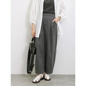 「Samansa Mos2 blue」 パンツ F チャコールグレー レディース