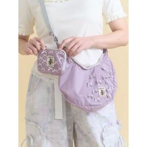 財布 ribbon square pouch レディース