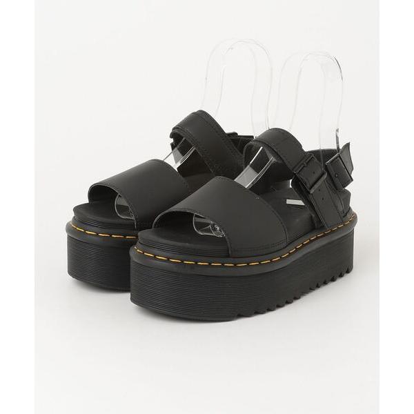 「Dr. Martens」 フラットサンダル 6 ブラック レディース