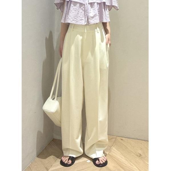 「STYLEMIXER」 スラックス SMALL アイボリー レディース