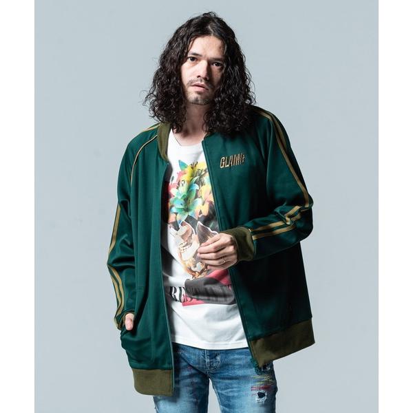 「glamb」 ジャージブルゾン L グリーン メンズ