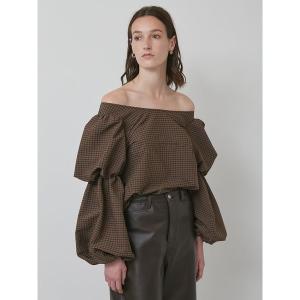 「styling/」 長袖ブラウス ONE SIZE ブラウン レディース