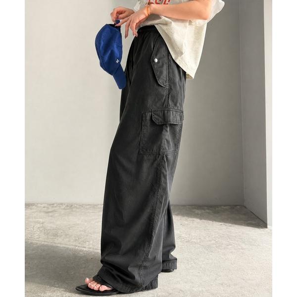 「Java」 カーゴパンツ SMALL チャコールグレー レディース