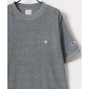 「Champion」 半袖Tシャツ M グレー メンズ