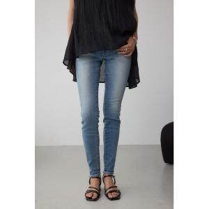 ジーンズ デニム デニムパンツ 「身長/骨格別着用画像あり」AZUL DENIM スキニーデニム レディース