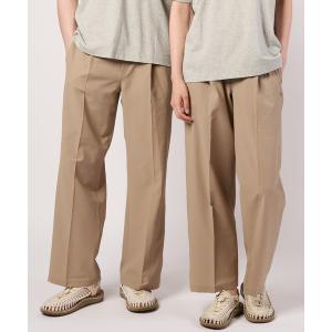 ワイドパンツ パンツ サッカーストレッチ シェア ワイドパンツ レディース メンズ