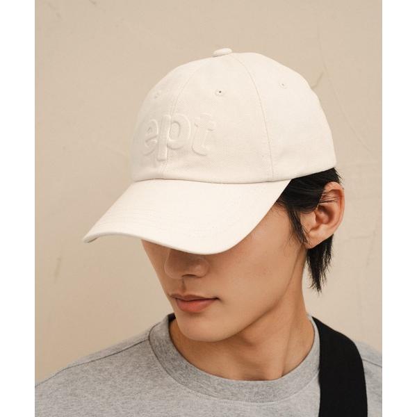 キャップ 帽子 Heavy Embo Cap (Cream) レディース メンズ