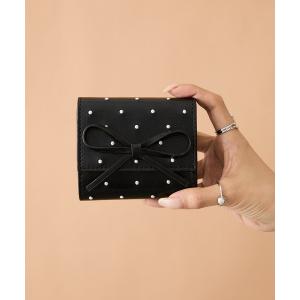 【箱付き】 ブラック キルティング 三つ折り財布 sakishimatokyo ミニ 財布 キルティングボックスコイン三つ折財布/ミニ