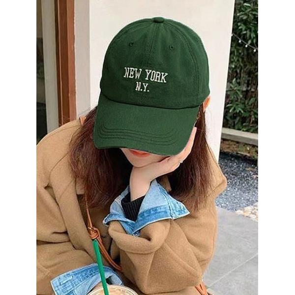 キャップ 帽子 レディース 刺繍ロゴ入り キャップ 帽子 レディース