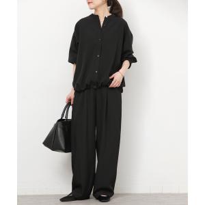 パンツ 「WEB限定追加」「2点セット」メランジツイルセットアップ レディース