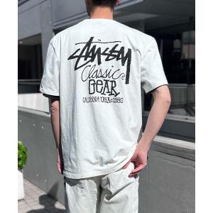「STUSSY」 半袖Tシャツ M ホワイト メンズ