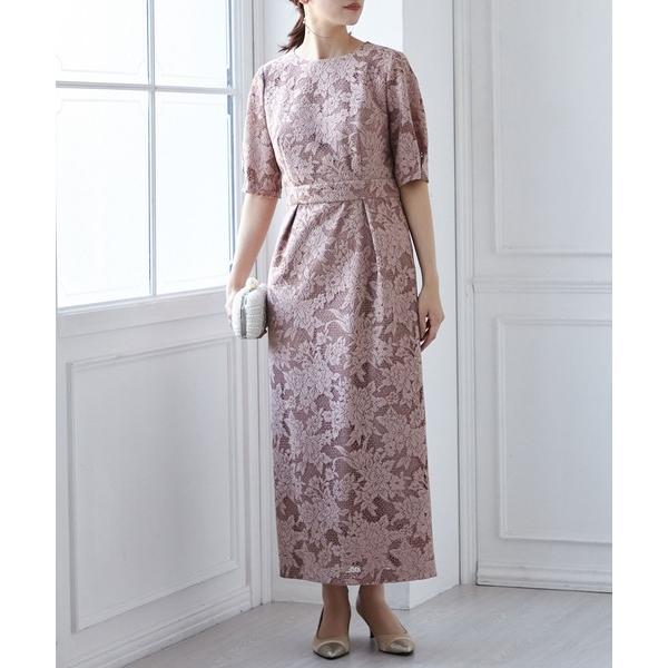 「AIMER」 半袖ワンピース MEDIUM オレンジ レディース