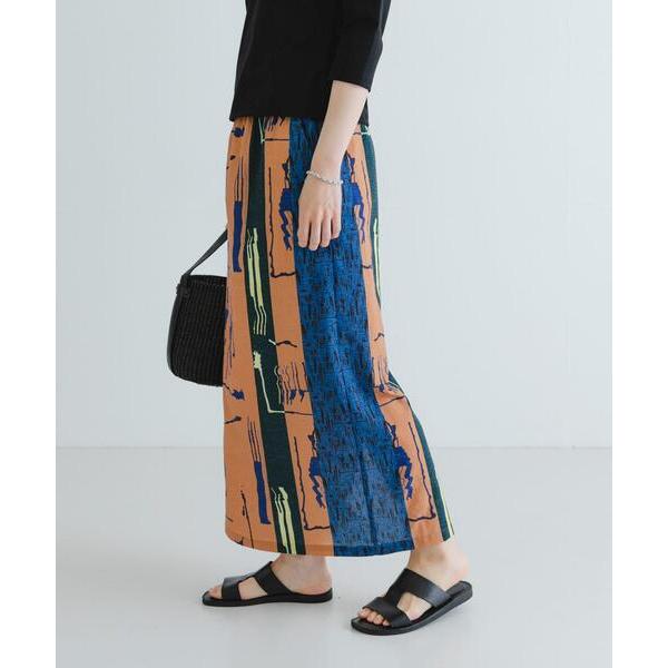 「URBAN RESEARCH」 ロングスカート 40 オレンジ レディース