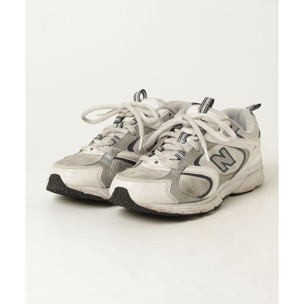 「New Balance」 ローカットスニーカー 24.0cm ホワイト レディース