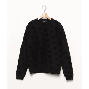 「FENDI」 長袖カットソー S ブラック レディース