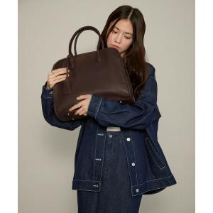 「GUSCIO」 ハンドバッグ FREE ダークブラウン レディース