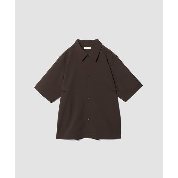 シャツ 半袖 THE COLUMN / イージーケア ハイツイステッドツイル シャツ メンズ