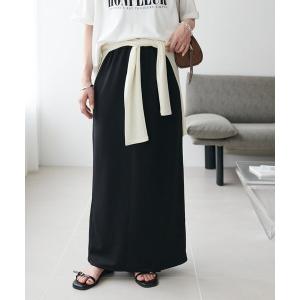 スカート 「WEB限定/3サイズ展開」イージーツイルナロースカート｜ZOZOTOWN Yahoo!店