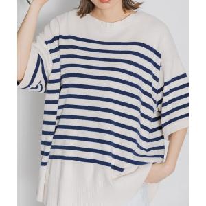 パジャマ ルームウェア WREN BD/ボーダー半袖T WOMENS レディースの商品画像