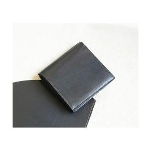二つ折り 二つ折り財布 財布 スクエアウォレット キップレザー二つ折り財布 メンズ レディース