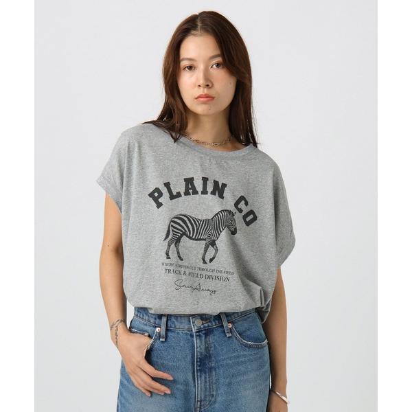tシャツ 半袖 フレンチドルマンプリントＴ レディース