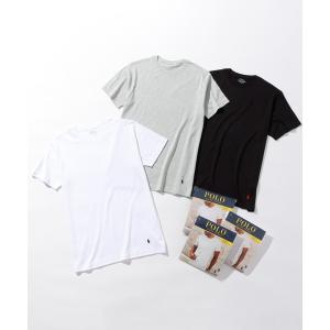 ラルフローレン インナーシャツ 肌着 「POLO RALPH LAUREN」「直営限定」POLO RALPH LAUREN/メンズ クルーネックアンダーシャツ/3枚組/ギフトセット メンズ