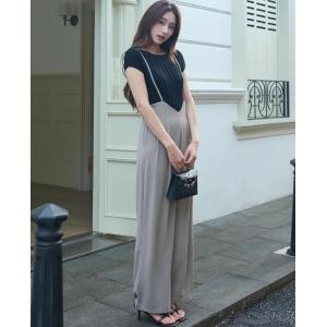 サロペット オーバーオール TUCK CAMIS...の商品画像