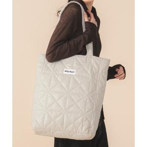 トートバッグ キルティング縦型トートバッグ Wpc. レディース