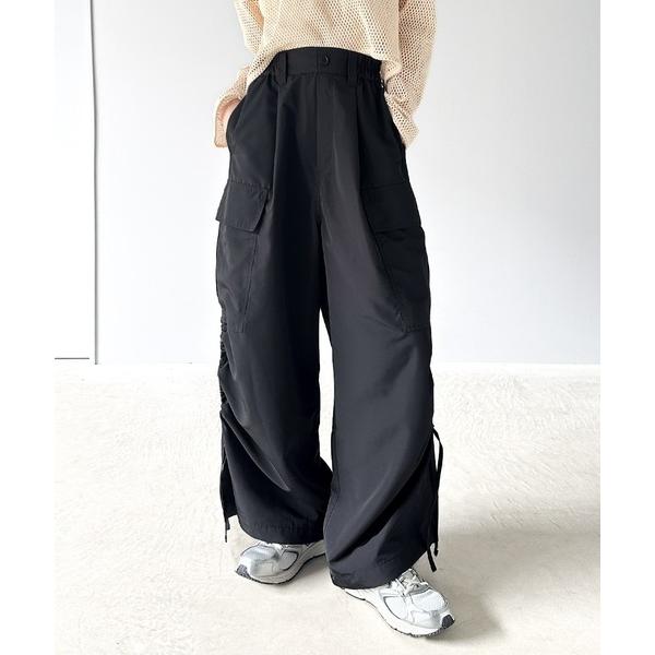 「Java」 カーゴパンツ MEDIUM ブラック レディース