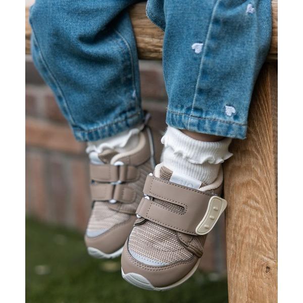 「RIO」 「KIDS」ローカットスニーカー 13.5cm ダークブラウン キッズ